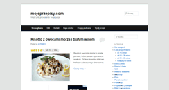 Desktop Screenshot of mojeprzepisy.com