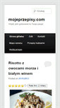 Mobile Screenshot of mojeprzepisy.com