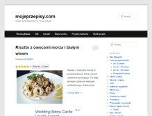 Tablet Screenshot of mojeprzepisy.com